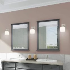 Aragon 1 Light Brushed Nickel Wall Sconce by Livex Lighting -Livex Lighting shop brushed nickel livex lighting vanity lighting 10281 91 40 1000