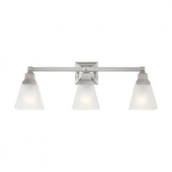 Mission 3 Light Brushed Nickel Bath Vanity by Livex Lighting 12 Mission 3 Light Brushed Nickel Bath Vanity by Livex Lighting -Livex Lighting shop brushed nickel livex lighting vanity lighting 1033 91 fa 1000