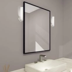 Visby LED Light Brushed Nickel ADA Wall Sconce by Livex Lighting -Livex Lighting shop brushed nickel livex lighting vanity lighting 10351 91 1d 1000