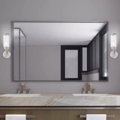 Hillcrest 1 Light Brushed Nickel ADA Wall Sconce by Livex Lighting -Livex Lighting shop brushed nickel livex lighting vanity lighting 10361 91 a0 1000