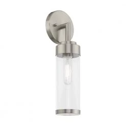 Hillcrest 1 Light Brushed Nickel ADA Wall Sconce by Livex Lighting -Livex Lighting shop brushed nickel livex lighting vanity lighting 10361 91 fa 1000