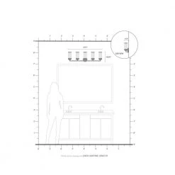 Hillcrest 5 Light Brushed Nickel Bath Vanity by Livex Lighting -Livex Lighting shop brushed nickel livex lighting vanity lighting 10365 91 77 1000