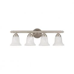 Neptune 4 Light Brushed Nickel Bath Vanity by Livex Lighting -Livex Lighting shop brushed nickel livex lighting vanity lighting 1064 91 1f 1000