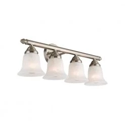 Neptune 4 Light Brushed Nickel Bath Vanity by Livex Lighting -Livex Lighting shop brushed nickel livex lighting vanity lighting 1064 91 4f 1000