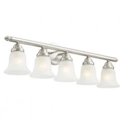 Neptune 5 Light Brushed Nickel Bath Vanity Light by Livex Lighting -Livex Lighting shop brushed nickel livex lighting vanity lighting 1065 91 1f 1000