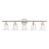 Neptune 5 Light Brushed Nickel Bath Vanity Light by Livex Lighting