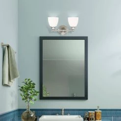 Somerville 2 Light Brushed Nickel Bath Vanity Light by Livex Lighting 16 Somerville 2 Light Brushed Nickel Bath Vanity Light by Livex Lighting -Livex Lighting shop brushed nickel livex lighting vanity lighting 13662 91 1d 1000