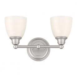 Somerville 2 Light Brushed Nickel Bath Vanity Light by Livex Lighting 20 Somerville 2 Light Brushed Nickel Bath Vanity Light by Livex Lighting -Livex Lighting shop brushed nickel livex lighting vanity lighting 13662 91 4f 1000