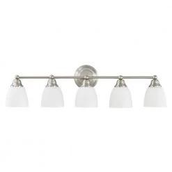 Somerville 5 Light Brushed Nickel Bath Vanity by Livex Lighting -Livex Lighting shop brushed nickel livex lighting vanity lighting 13665 91 c3 1000