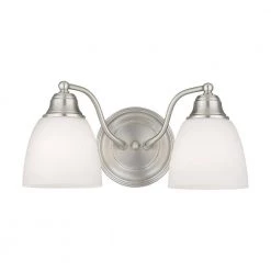 Somerville 2 Light Brushed Nickel Bath Vanity Light by Livex Lighting -Livex Lighting shop brushed nickel livex lighting vanity lighting 13672 91 1f 1000