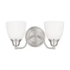 Somerville 2 Light Brushed Nickel Bath Vanity Light by Livex Lighting -Livex Lighting shop brushed nickel livex lighting vanity lighting 13672 91 c3 1000