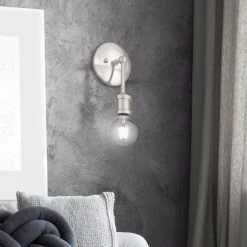 Lansdale 1-Light Brushed Nickel ADA Wall Sconce by Livex Lighting -Livex Lighting shop brushed nickel livex lighting vanity lighting 14429 91 1d 1000