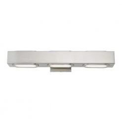 Kimball LED Brushed Nickel ADA Bath Vanity Light Bar by Livex Lighting