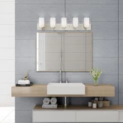 West Lake 5 Light Brushed Nickel Bath Vanity by Livex Lighting -Livex Lighting shop brushed nickel livex lighting vanity lighting 16375 91 1d 1000