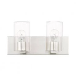 Zurich 2 Light Brushed Nickel Vanity Sconce by Livex Lighting -Livex Lighting shop brushed nickel livex lighting vanity lighting 16552 91 c3 1000