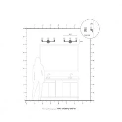 Lansdale 3 Light Brushed Nickel Vanity Sconce by Livex Lighting -Livex Lighting shop brushed nickel livex lighting vanity lighting 16713 91 66 1000