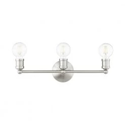 Lansdale 3 Light Brushed Nickel Vanity Sconce by Livex Lighting -Livex Lighting shop brushed nickel livex lighting vanity lighting 16713 91 c3 1000