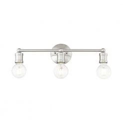 Lansdale 3 Light Brushed Nickel Vanity Sconce by Livex Lighting -Livex Lighting shop brushed nickel livex lighting vanity lighting 16713 91 fa 1000