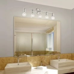 Lansdale 5 Light Brushed Nickel Vanity Sconce by Livex Lighting -Livex Lighting shop brushed nickel livex lighting vanity lighting 16715 91 a0 1000