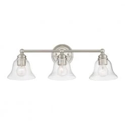 Moreland 24 in. 3-Light Brushed Nickel Vanity Light with Clear Glass by Livex Lighting 10 Moreland 24 in. 3-Light Brushed Nickel Vanity Light with Clear Glass by Livex Lighting -Livex Lighting shop brushed nickel livex lighting vanity lighting 16943 91 c3 1000