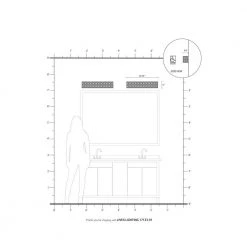 Calinda 4 Light Brushed Nickel ADA Vanity Sconce by Livex Lighting -Livex Lighting shop brushed nickel livex lighting vanity lighting 17133 91 77 1000
