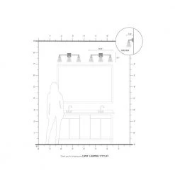 Mission 3 Light Brushed Nickel Vanity Sconce by Livex Lighting -Livex Lighting shop brushed nickel livex lighting vanity lighting 17173 91 77 1000