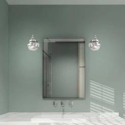 Oldwick 1 Light Brushed Nickel Vanity Sconce by Livex Lighting -Livex Lighting shop brushed nickel livex lighting vanity lighting 17411 91 a0 1000