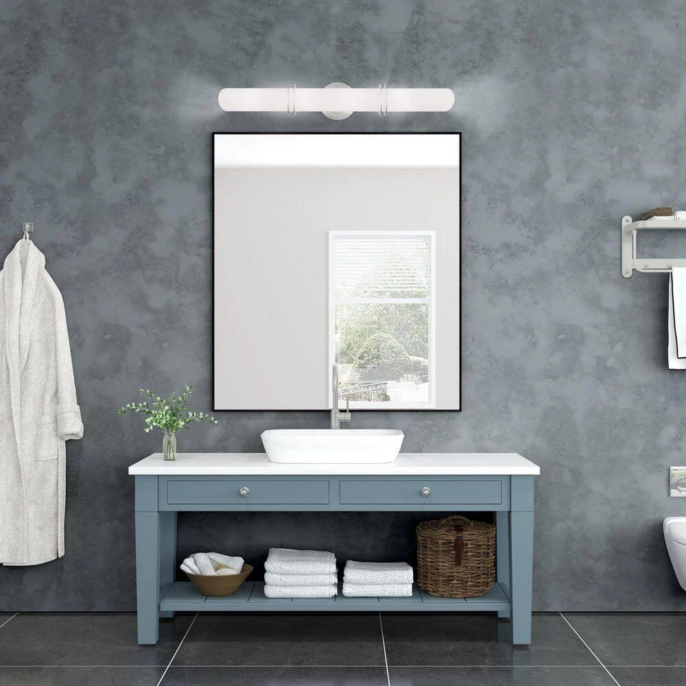 Pelham 4 Light Brushed Nickel Bath Vanity by Livex Lighting 3 Pelham 4 Light Brushed Nickel Bath Vanity by Livex Lighting - Image 3