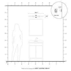Pelham 4 Light Brushed Nickel Bath Vanity by Livex Lighting 10 Pelham 4 Light Brushed Nickel Bath Vanity by Livex Lighting -Livex Lighting shop brushed nickel livex lighting vanity lighting 1904 91 66 1000
