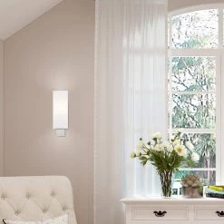 Clark 1 Light Brushed Nickel ADA Wall Sconce by Livex Lighting -Livex Lighting shop brushed nickel livex lighting vanity lighting 41092 91 1d 1000