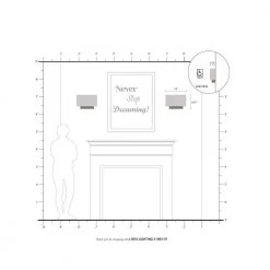 Clark 1 Light Brushed Nickel ADA Wall Sconce by Livex Lighting 18 Clark 1 Light Brushed Nickel ADA Wall Sconce by Livex Lighting -Livex Lighting shop brushed nickel livex lighting vanity lighting 41093 91 66 1000