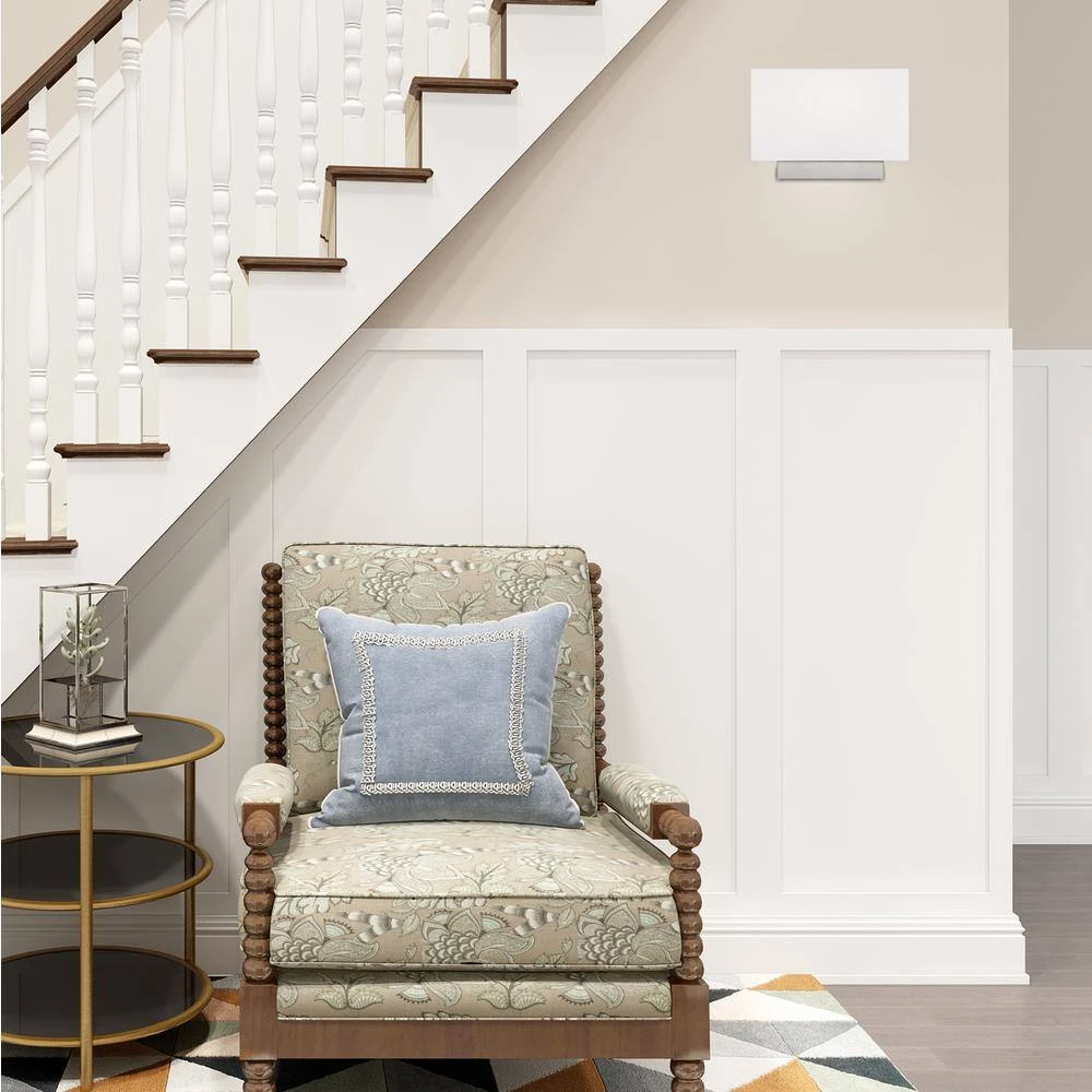 Clark 1 Light Brushed Nickel ADA Wall Sconce by Livex Lighting 4 Clark 1 Light Brushed Nickel ADA Wall Sconce by Livex Lighting - Image 4