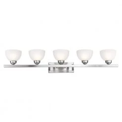 Somerset 5 Light Brushed Nickel Bath Vanity by Livex Lighting -Livex Lighting shop brushed nickel livex lighting vanity lighting 4205 91 1f 1000