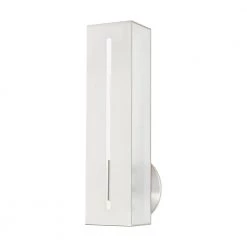 Soma 1 Light Brushed Nickel ADA Single Sconce by Livex Lighting -Livex Lighting shop brushed nickel livex lighting vanity lighting 45953 91 c3 1000
