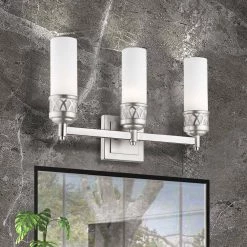 Westfield 3 Light Brushed Nickel Bath Vanity by Livex Lighting -Livex Lighting shop brushed nickel livex lighting vanity lighting 4723 91 1d 1000