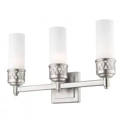 Westfield 3 Light Brushed Nickel Bath Vanity by Livex Lighting -Livex Lighting shop brushed nickel livex lighting vanity lighting 4723 91 1f 1000