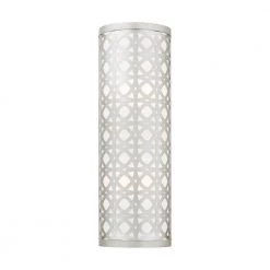 Calinda 2 Light Brushed Nickel ADA Sconce by Livex Lighting
