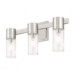 Midtown 3 Light Brushed Nickel Bath Vanity Light by Livex Lighting -Livex Lighting shop brushed nickel livex lighting vanity lighting 50683 91 4f 1000