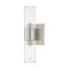 Midtown 2 Light Brushed Nickel Bath Vanity by Livex Lighting