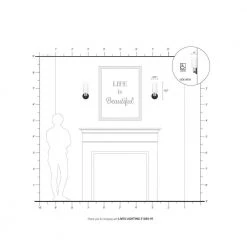 Carlisle 1-Light Brushed Nickel ADA Wall Sconce by Livex Lighting -Livex Lighting shop brushed nickel livex lighting vanity lighting 51030 91 77 1000