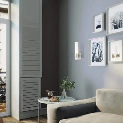 Aero 1 Light Brushed Nickel ADA Wall Sconce by Livex Lighting -Livex Lighting shop brushed nickel livex lighting wall sconces 10101 91 1d 1000