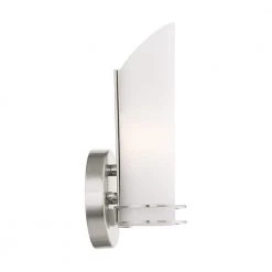 Pelham 1 Light Brushed Nickel Bath Vanity/Wall Sconce by Livex Lighting 18 Pelham 1 Light Brushed Nickel Bath Vanity/Wall Sconce by Livex Lighting -Livex Lighting shop brushed nickel livex lighting wall sconces 1902 91 44 1000