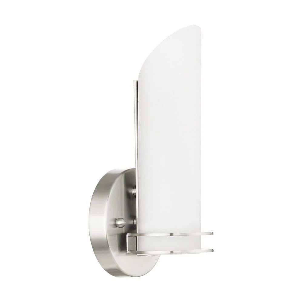 Pelham 1 Light Brushed Nickel Bath Vanity/Wall Sconce by Livex Lighting 6 Pelham 1 Light Brushed Nickel Bath Vanity/Wall Sconce by Livex Lighting - Image 6