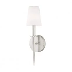 Witten 1-Light Brushed Nickel ADA Wall Sconce by Livex Lighting