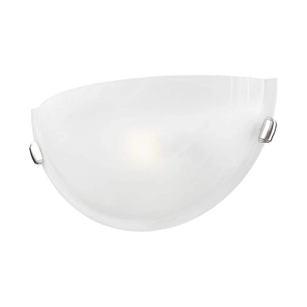 Oasis 1 Light Brushed Nickel Wall Sconce by Livex Lighting 5 Oasis 1 Light Brushed Nickel Wall Sconce by Livex Lighting - Image 5