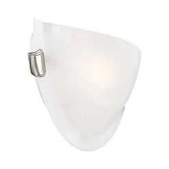 Oasis 1 Light Brushed Nickel Wall Sconce by Livex Lighting 12 Oasis 1 Light Brushed Nickel Wall Sconce by Livex Lighting -Livex Lighting shop brushed nickel livex lighting wall sconces 4271 91 44 1000