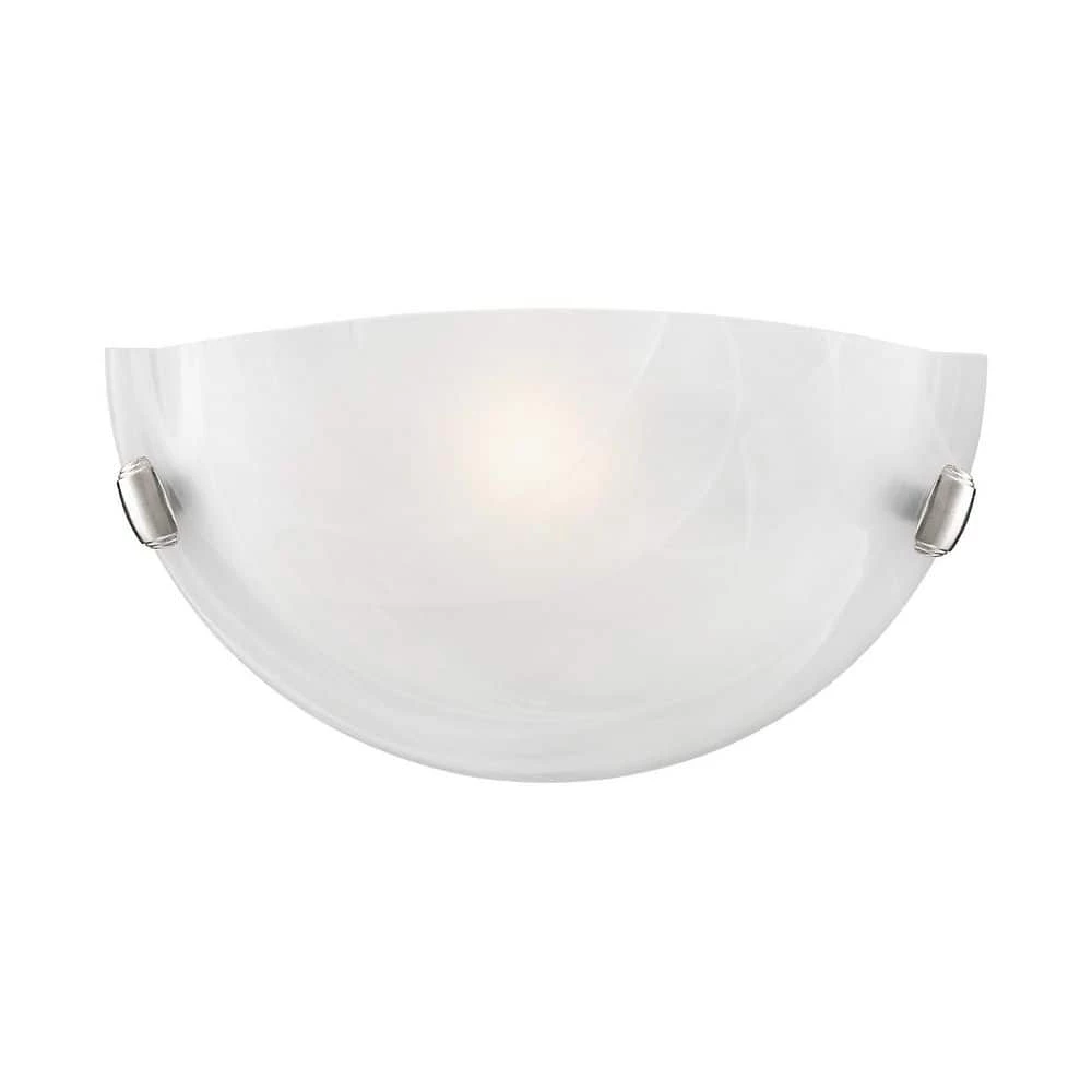 Oasis 1 Light Brushed Nickel Wall Sconce by Livex Lighting 4 Oasis 1 Light Brushed Nickel Wall Sconce by Livex Lighting - Image 4
