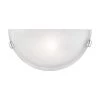 Oasis 1 Light Brushed Nickel Wall Sconce by Livex Lighting