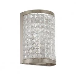 Grammercy 1 Light Brushed Nickel Wall Sconce by Livex Lighting -Livex Lighting shop brushed nickel livex lighting wall sconces 50571 91 4f 1000