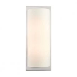 Meridian 2 Light Brushed Nickel Wall Sconce by Livex Lighting